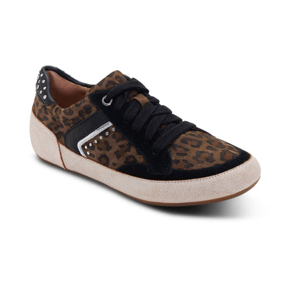 Aetrex Tess Arch Support Sneaker - Leopard