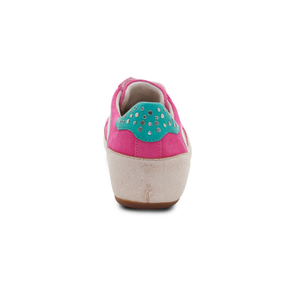 Aetrex Tess Arch Support Sneaker - Hot Pink