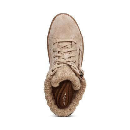 Aetrex Bonnie Arch Support Sneaker - Taupe