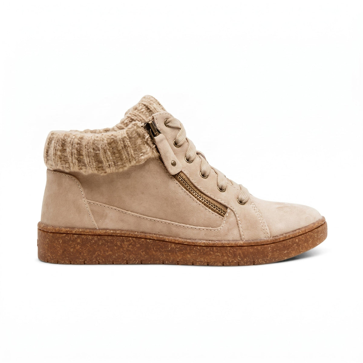 Aetrex Bonnie Arch Support Sneaker - Taupe