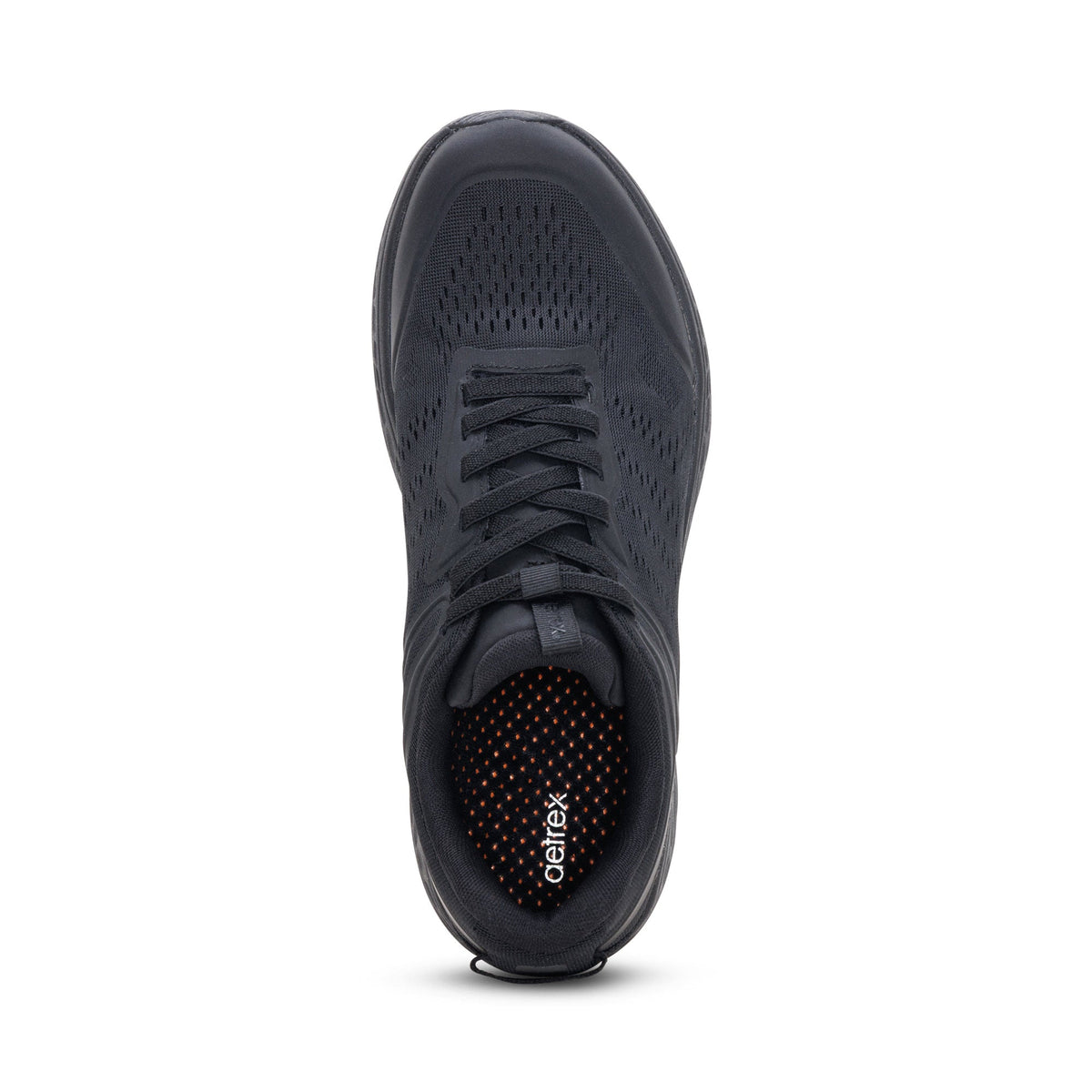 Aetrex Chase Arch Support Sneaker - Black/Black