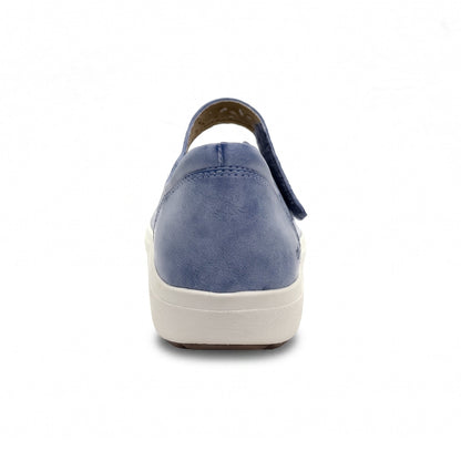 Aetrex Erica Casual Sneakers - Blue Cutout