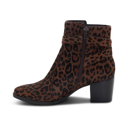 Aetrex Rebecca Heel Boot - Leopard
