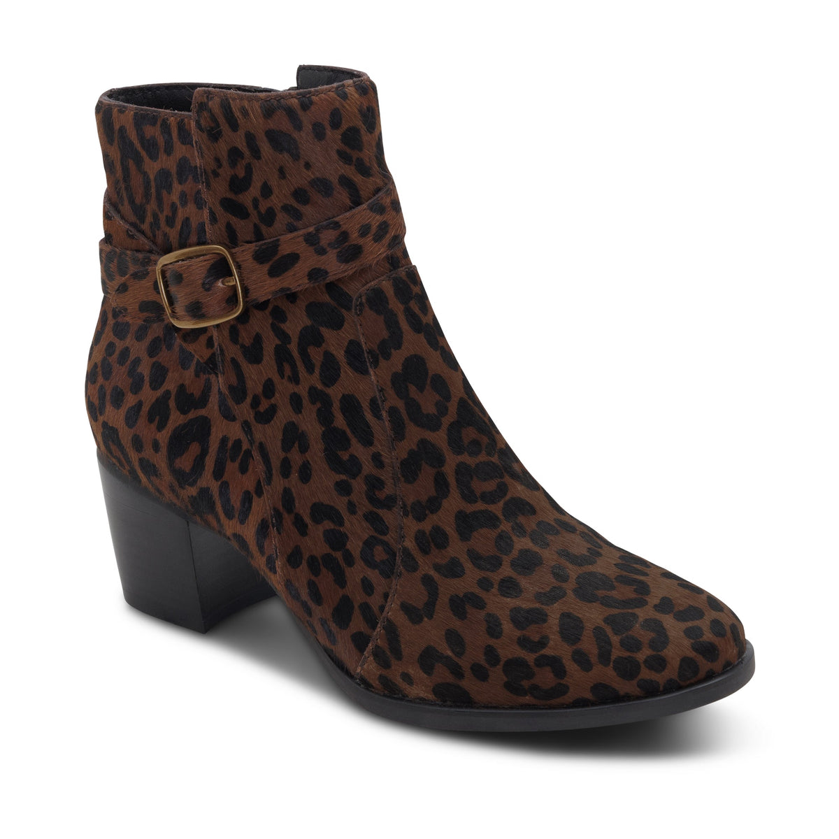 Aetrex Rebecca Heel Boot - Leopard