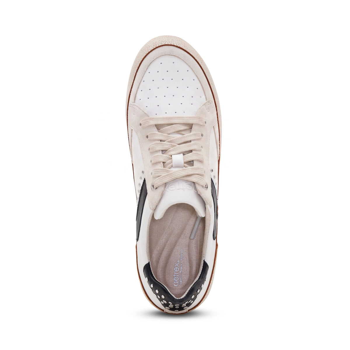 Aetrex Tess Arch Support Sneaker - White