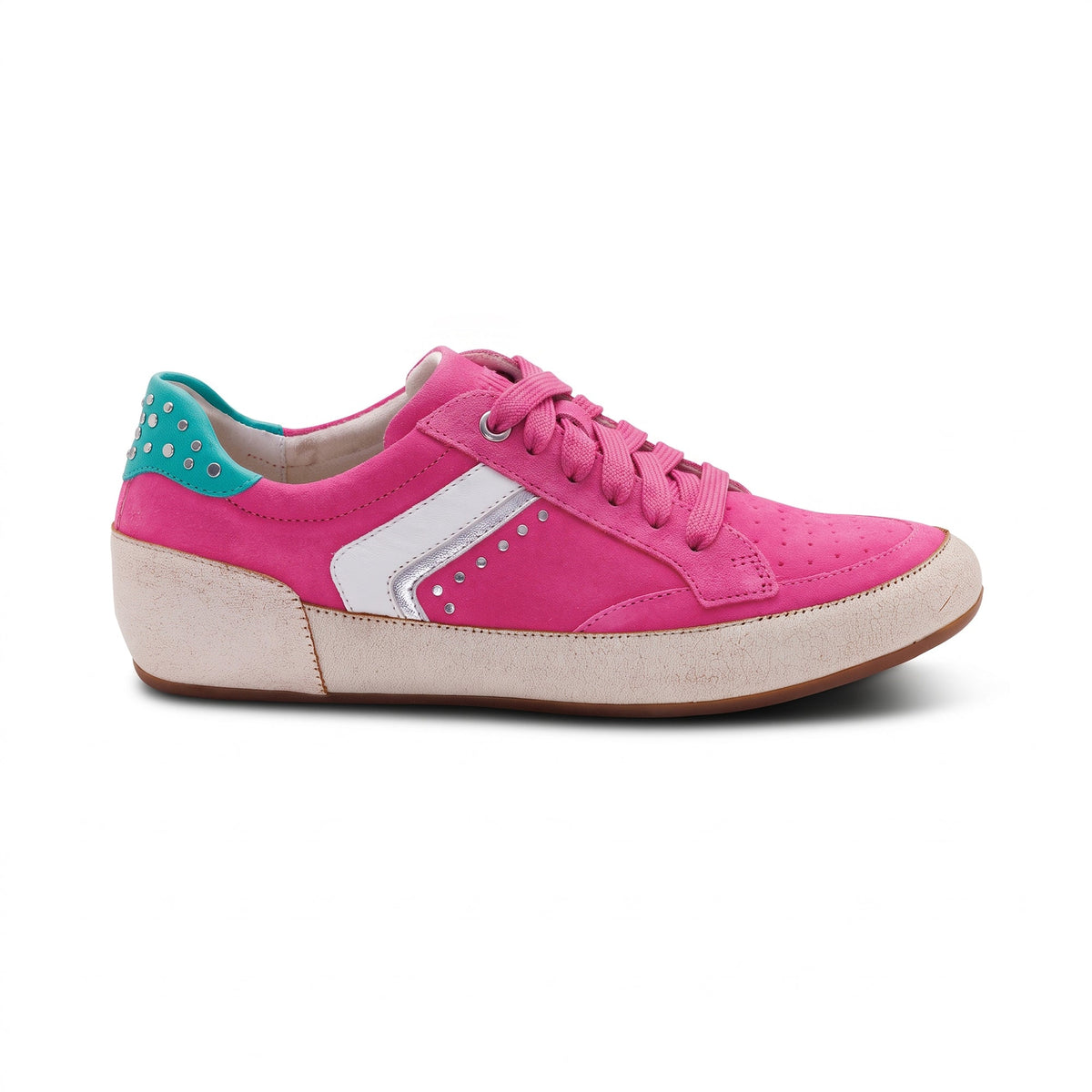 Aetrex Tess Arch Support Sneaker - Hot Pink
