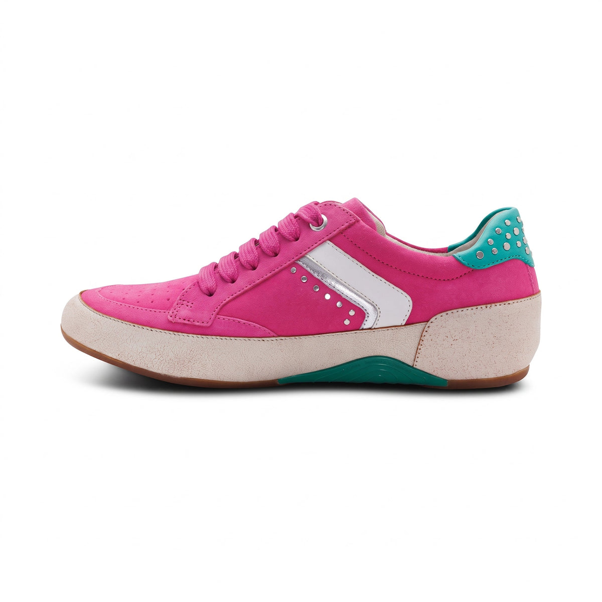 Aetrex Tess Arch Support Sneaker - Hot Pink