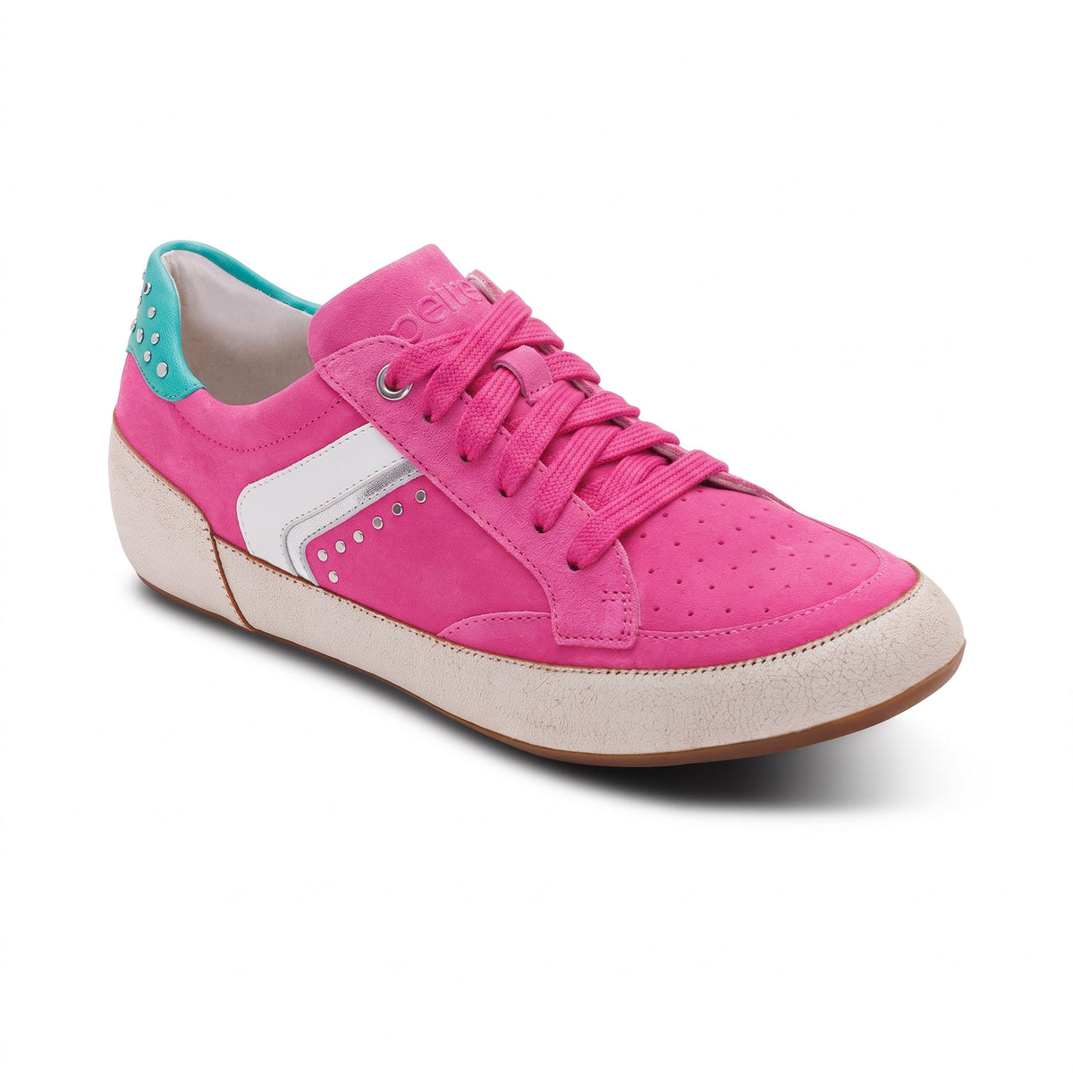 Aetrex Tess Arch Support Sneaker - Hot Pink