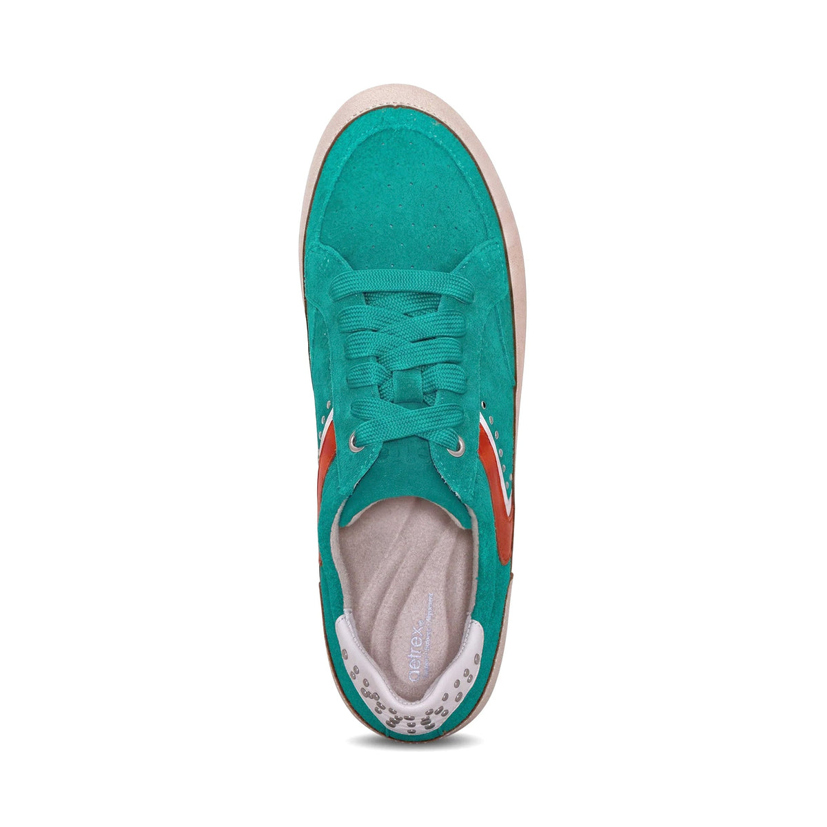 Aetrex Tess Arch Support Sneaker - Emerald